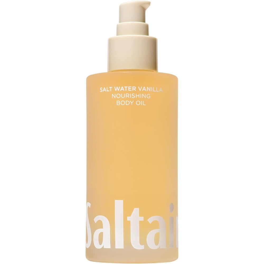 Saltair Salt Water Vanilla body oil 4 fluid ounce front view
