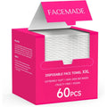 Facemade XXL disposable face towels front view box packaging