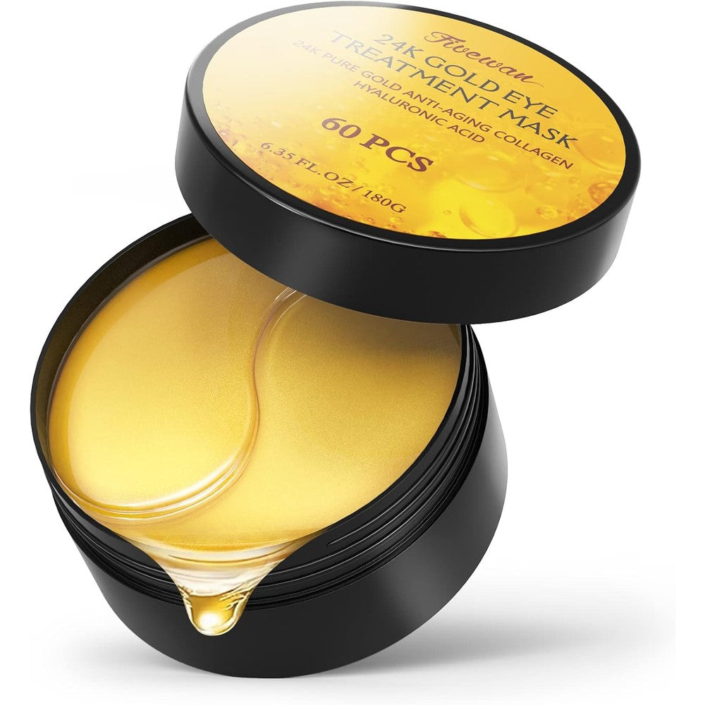 Fivewan 24K Gold Under Eye Patches container front view
