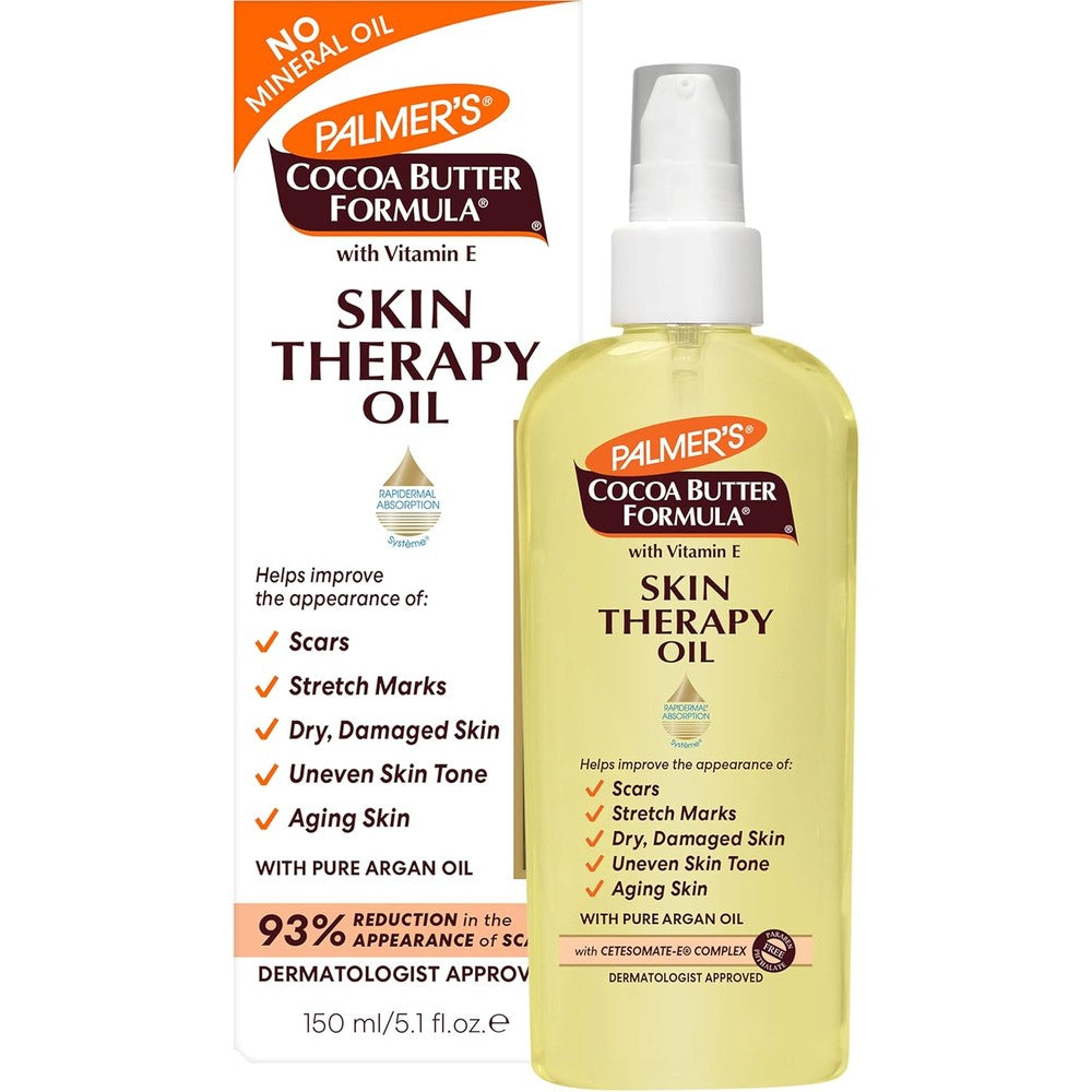 Palmers Cocoa Butter Formula Skin Therapy Moisturizing Body Oil front view