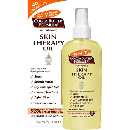 Palmers Cocoa Butter Formula Skin Therapy Moisturizing Body Oil front view