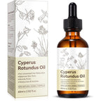 HUYEHF Jiuyuanchunchj Cyperus Rotundus Oil front view bottle