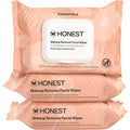 Honest Beauty cleansing makeup remover wipes front view package