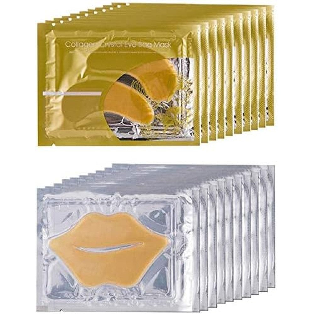 Theshiry collagen crystal eye and lip mask set front view