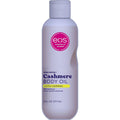 Eos vanilla cashmere body oil bottle front view packaging