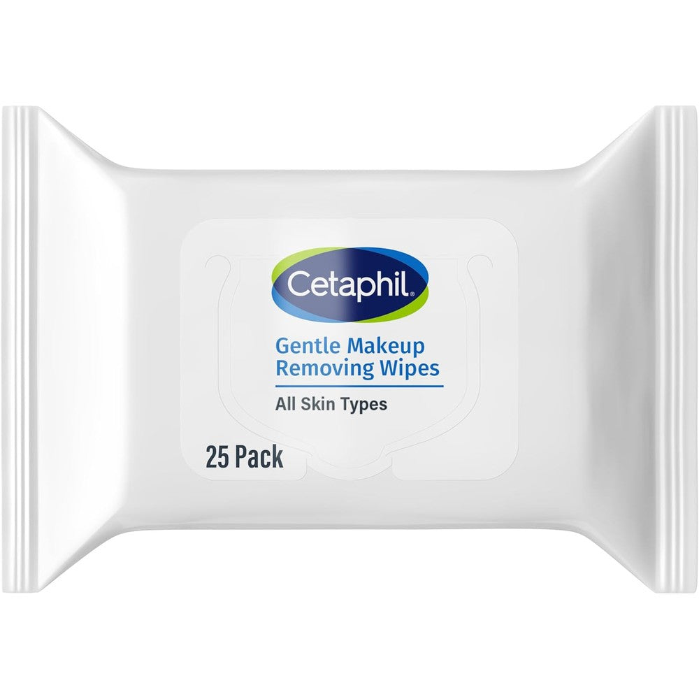Cetaphil gentle makeup removing face wipes front view packaging