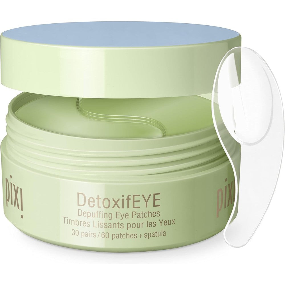 Pixi DetoxifEYE Depuffing Hydrogel Under-Eye Patches container front view