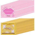 Eakroo lip and eye mask set front view packaging