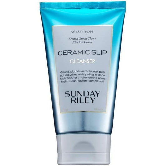 Sunday Riley Ceramic Slip Cleanser front view packaging