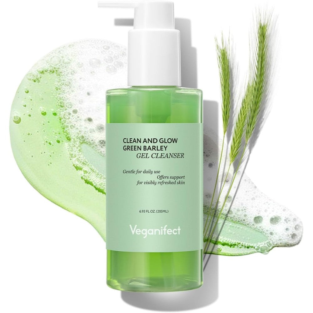 Veganifect Hydrating Gel Face Wash 205ml bottle for daily facial cleansing