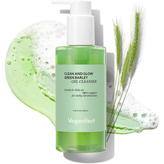 Veganifect Hydrating Gel Face Wash 205ml bottle for daily facial cleansing