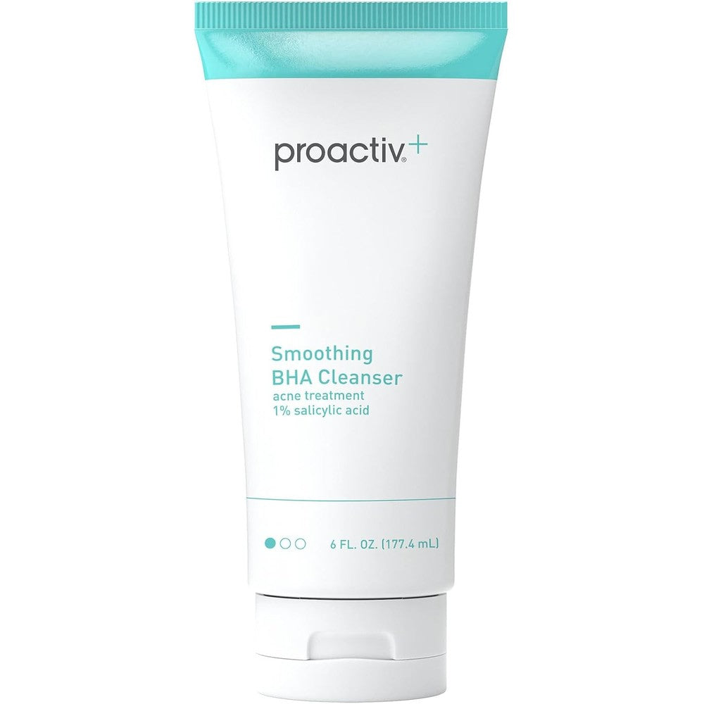 Proactiv+ Smoothing BHA Cleanser 6 oz bottle for acne-prone skin care