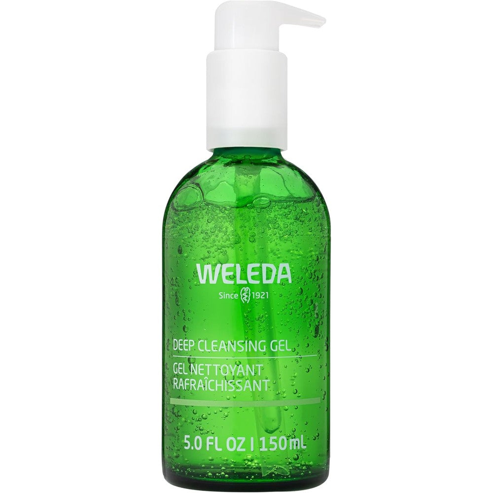 Weleda Deep Cleansing Gel 150ml pump bottle front view