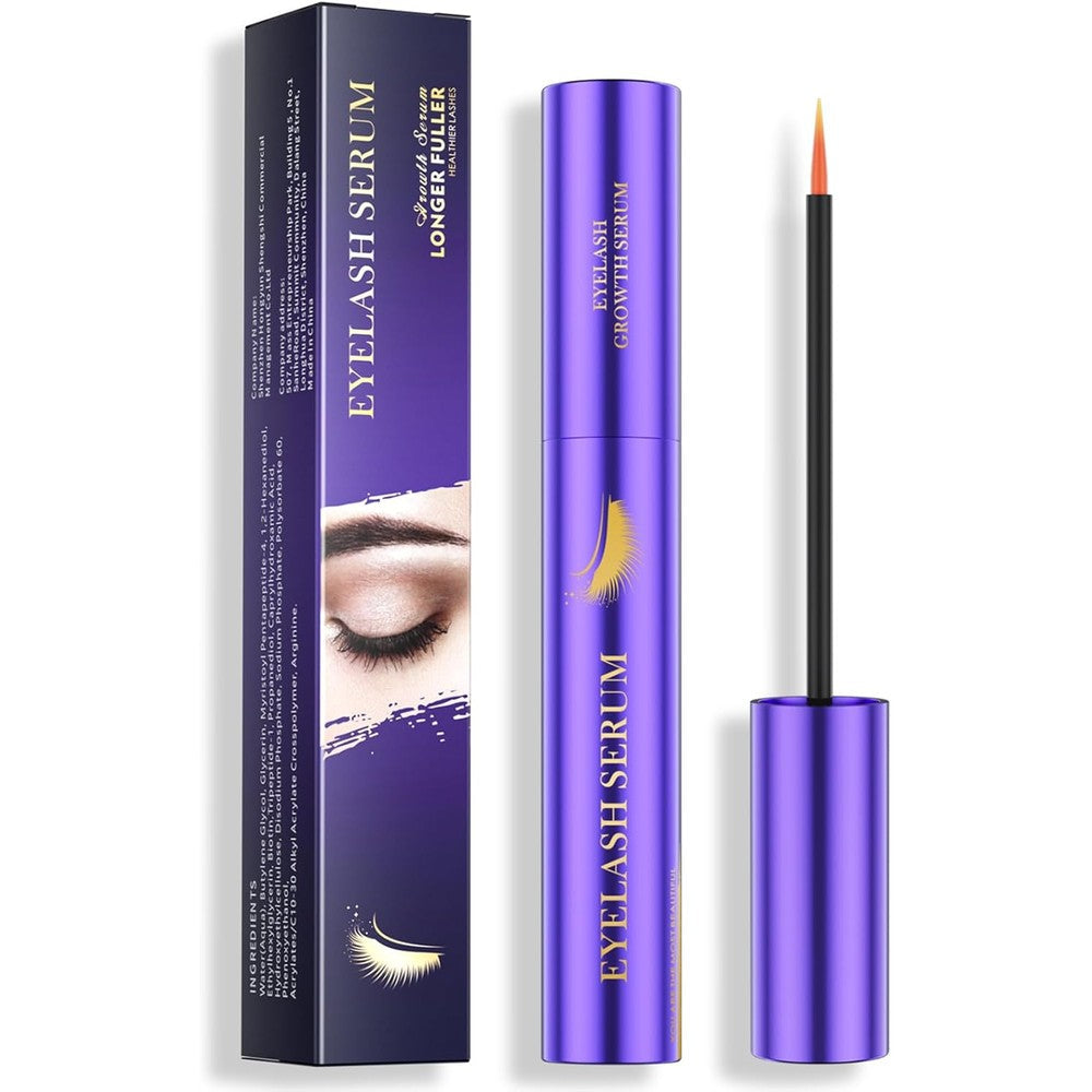 Siieec Yegbong Rapid Eyelash Growth Serum For Thicker Longer Lashes And Brows 8 Milliliters Vegan And Cruelty Free Formula - Image 1