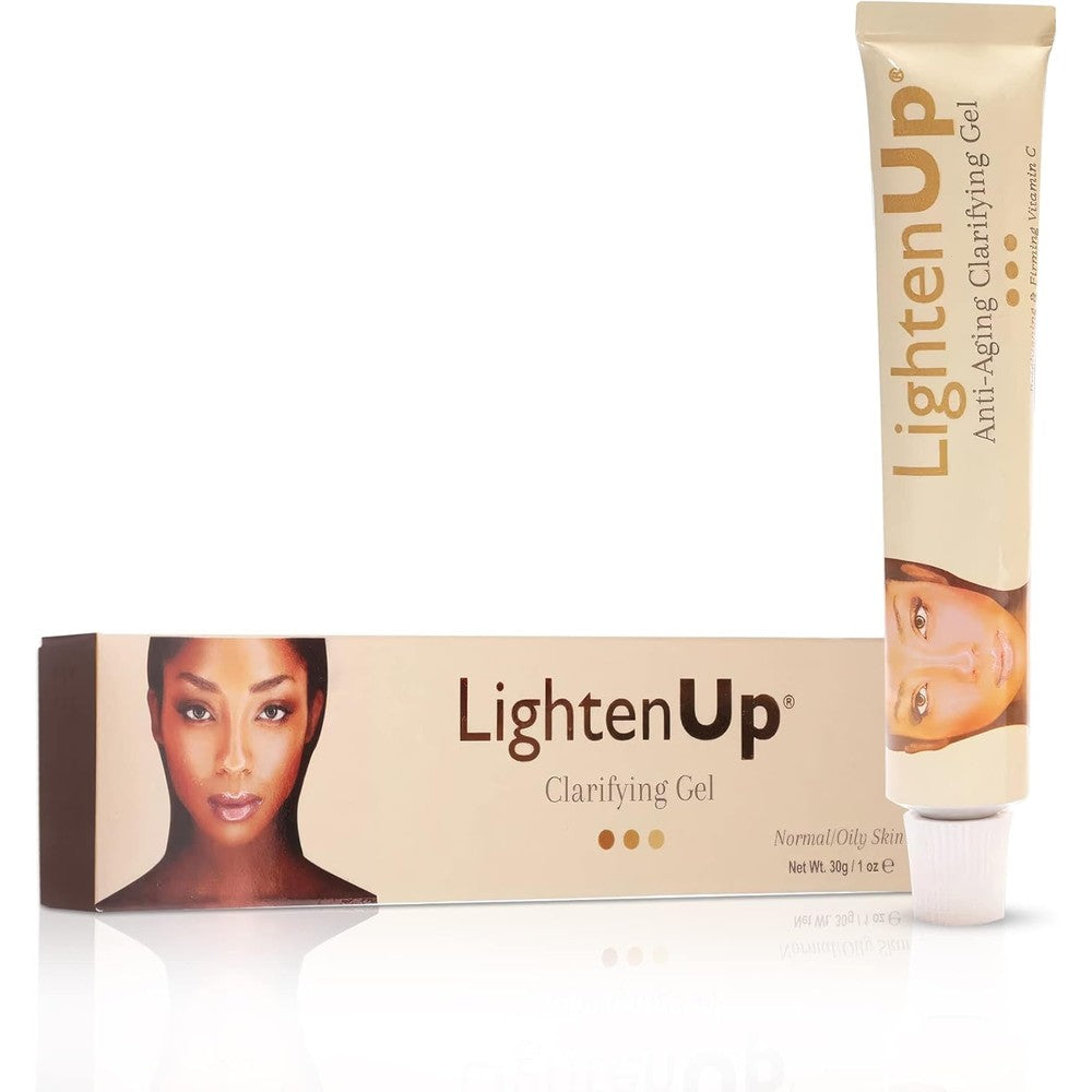 Omic Lighten-Up Anti-Aging Skin Brightening Gel bottle front view