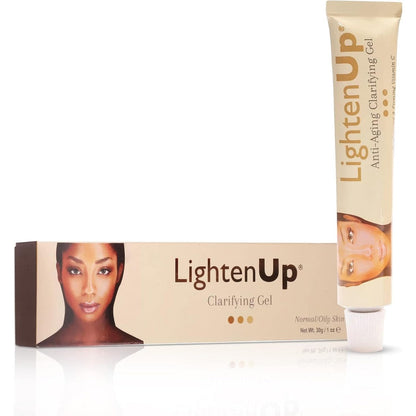 Omic Lighten-Up Anti-Aging Skin Brightening Gel bottle front view