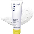 SLMD salicylic acid cleanser front view of 4 fluid ounce tube