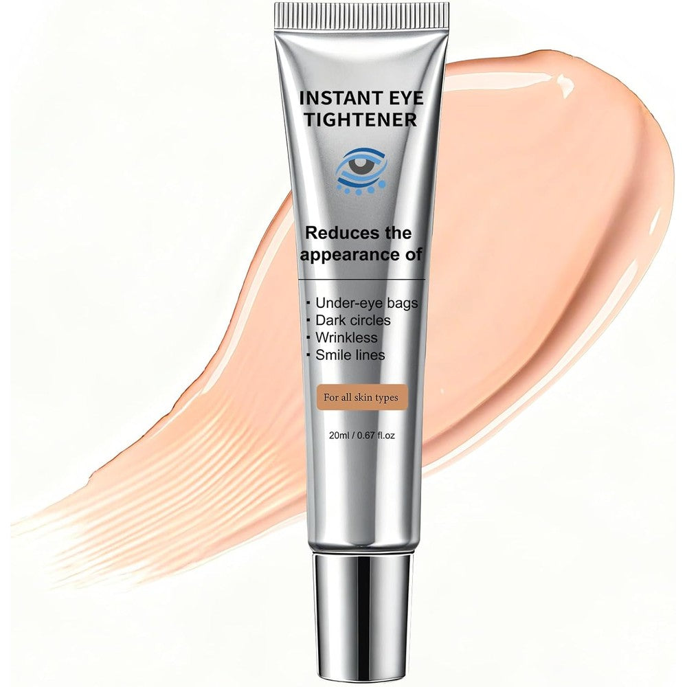 Aemerry Temporary Eye Tightener front view tube for instant firming skincare routine.