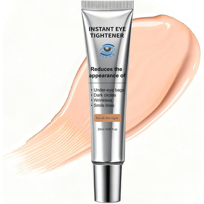 Aemerry Temporary Eye Tightener front view tube for instant firming skincare routine.