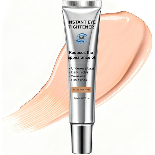 Aemerry Temporary Eye Tightener front view tube for instant firming skincare routine.