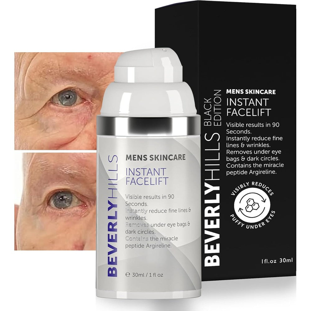 Beverly Hills Mens Instant Facelift and Eye Serum front view