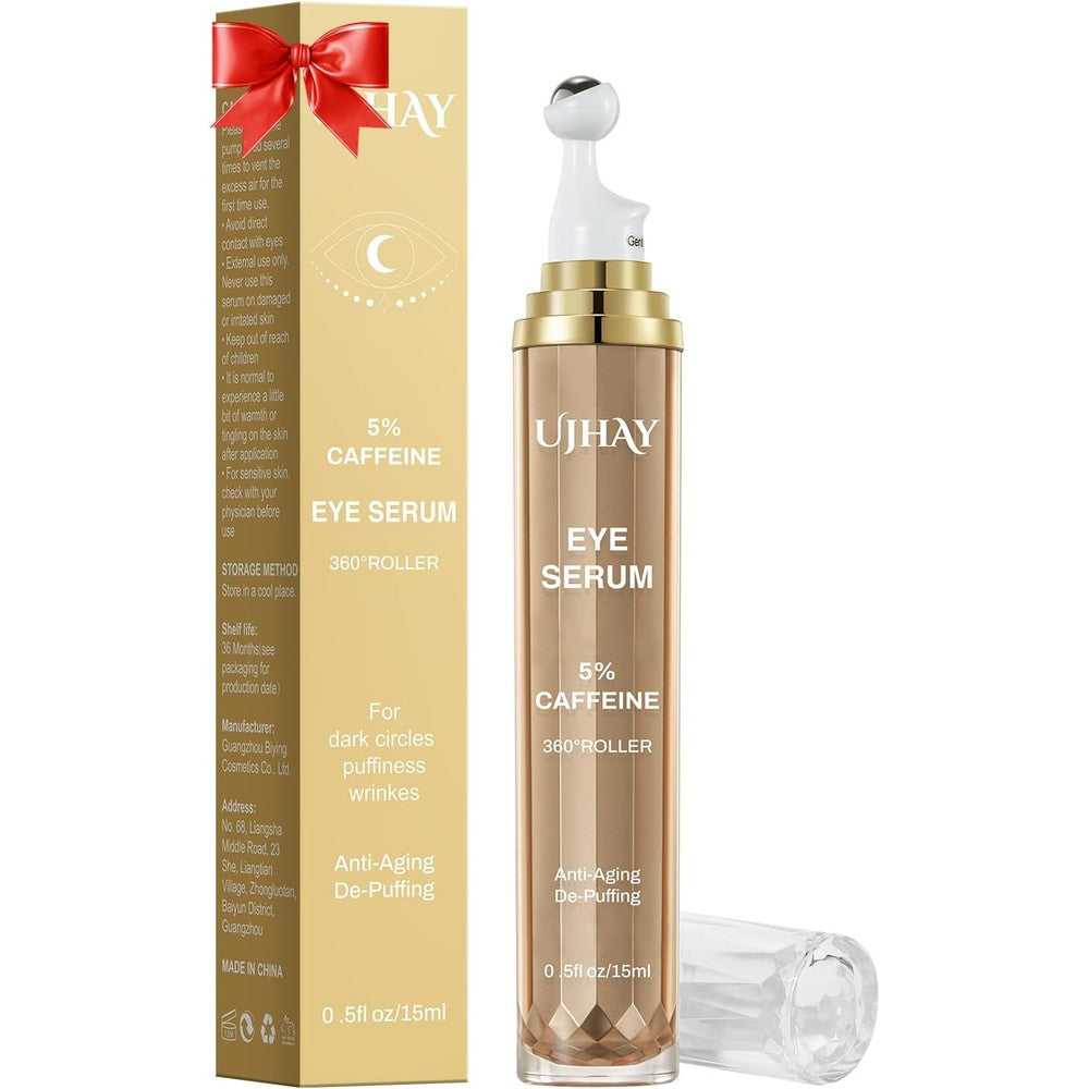 Ujhay 5 Percent Caffeine Under Eye Serum front view