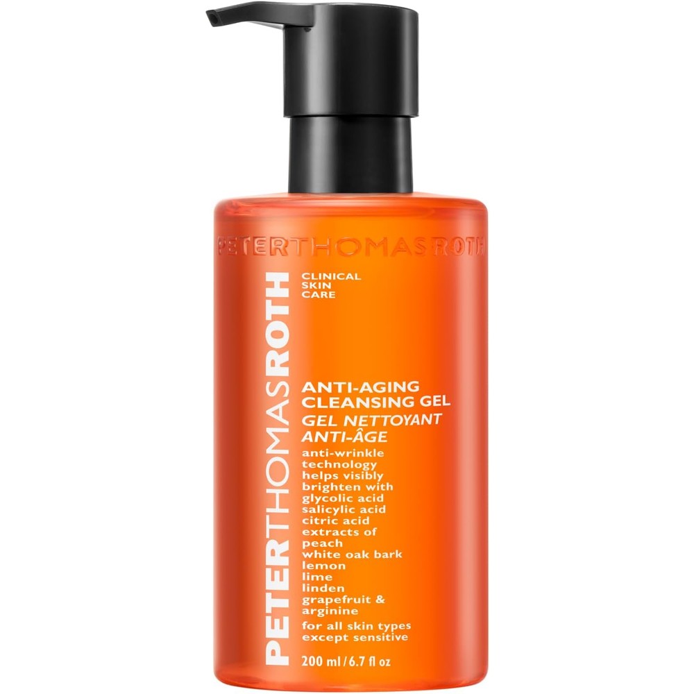 Peter Thomas Roth Anti-Aging Cleansing Gel front view bottle