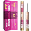Folivive 3-in-1 lash, brow, and hairline growth serum front packaging view.