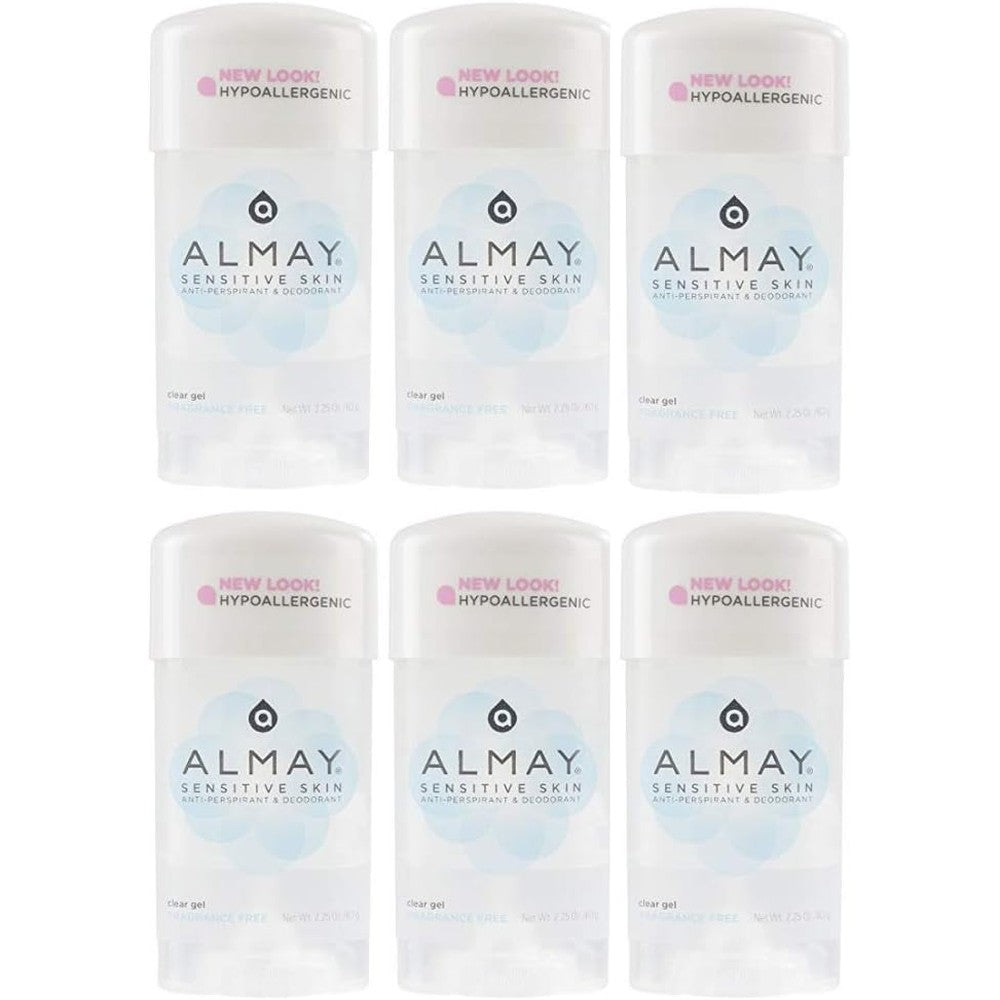 Almay Sensitive Skin Clear Gel Fragrance Free front view
