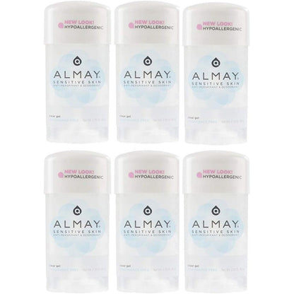 Almay Sensitive Skin Clear Gel Fragrance Free front view