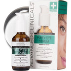 Advanced Clinicals Puffy Eye Under Eye Serum bottle front view for dark circles
