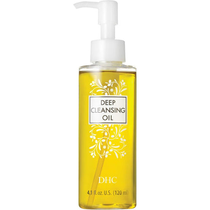 DHC Deep Cleansing Oil 120ml front view facial cleanser