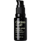 Caldera + Lab The Eye Serum front view of black pump bottle