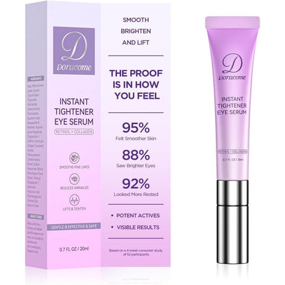 Doracome Caffeine and Retinol Under Eye Serum front view