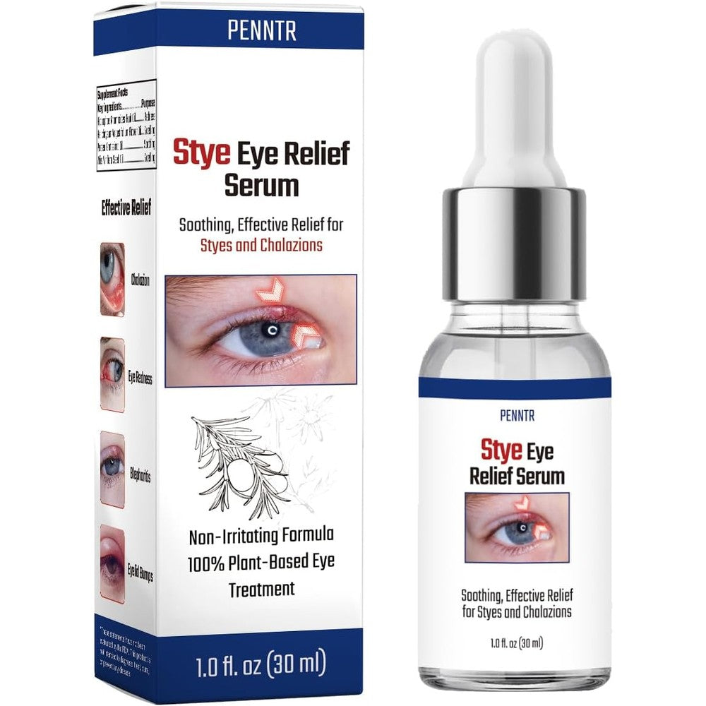 Penntr Stye Eye Relief Serum front view packaging