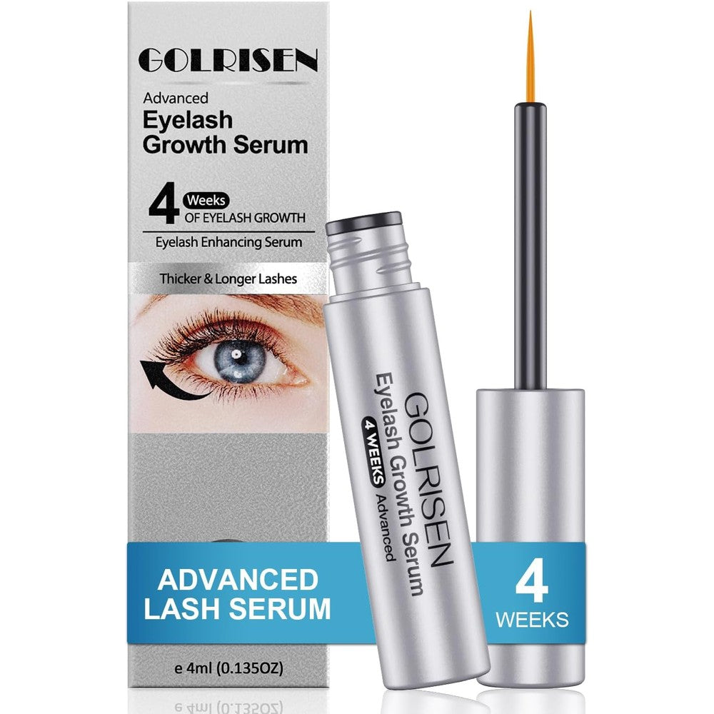Golrisen Advanced Eyelash Growth Serum 4ml bottle front view
