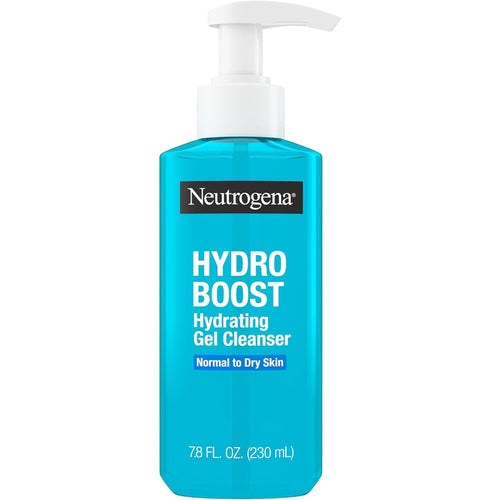Neutrogena Hydro Boost face wash gel with hyaluronic acid for hydrating cleanse