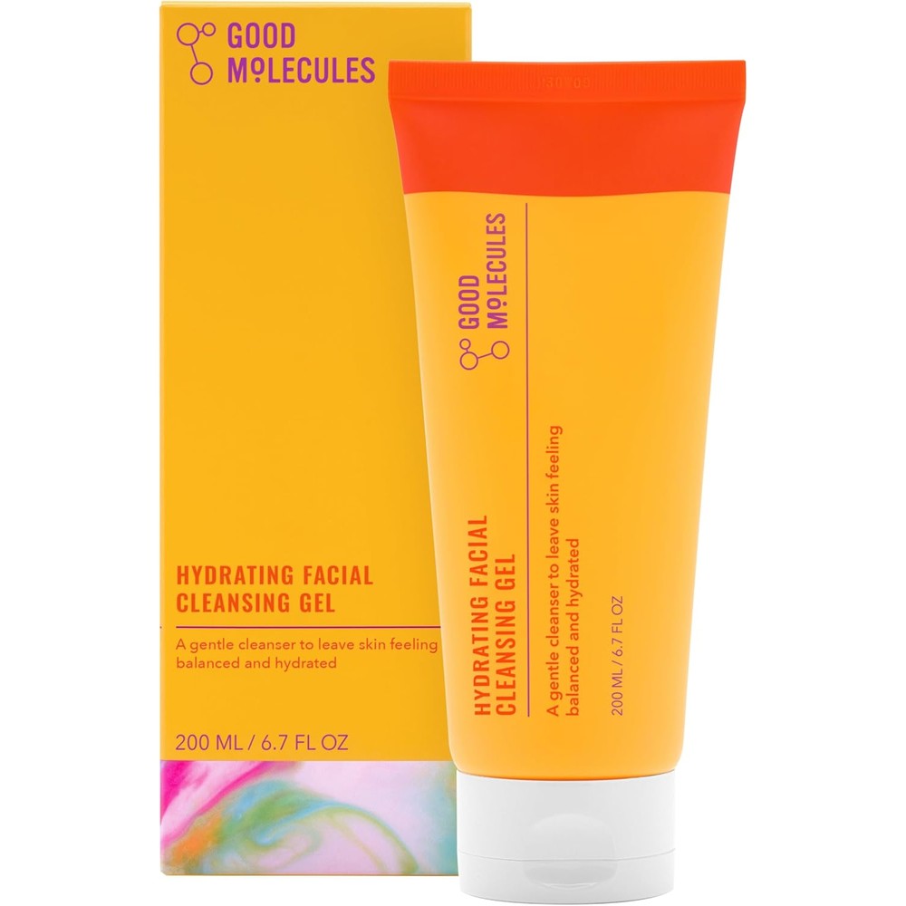 Good Molecules Hydrating Facial Cleansing Gel 200ml bottle for daily face wash