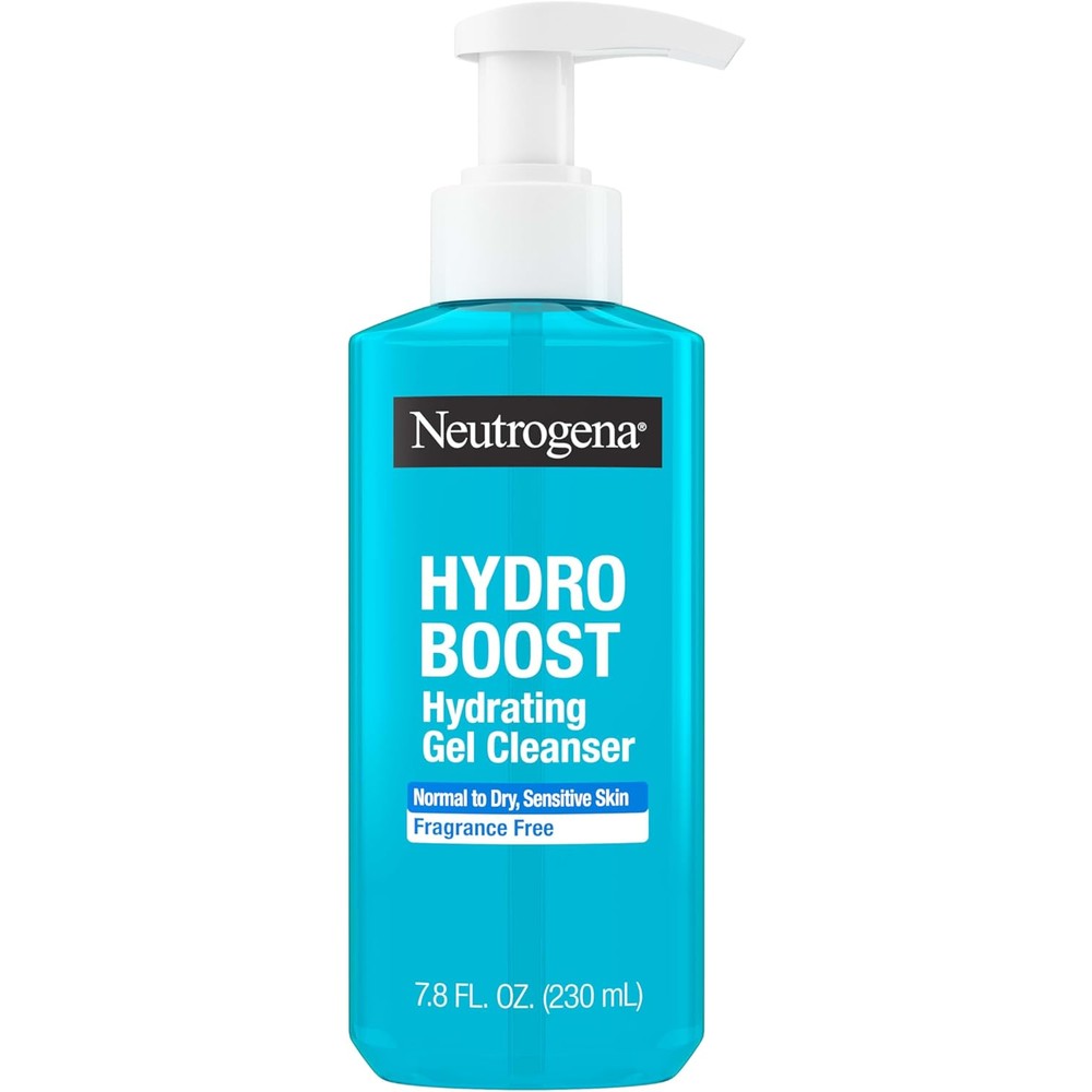 Neutrogena Hydro Boost Fragrance Free Foaming Face Wash front view