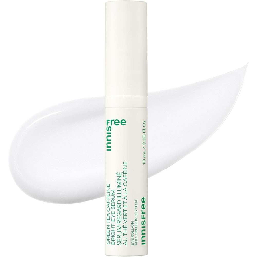 Innisfree Green Tea Caffeine Depuffing Eye Serum front view