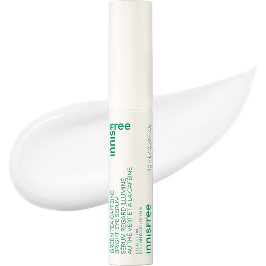 Innisfree Green Tea Caffeine Depuffing Eye Serum front view