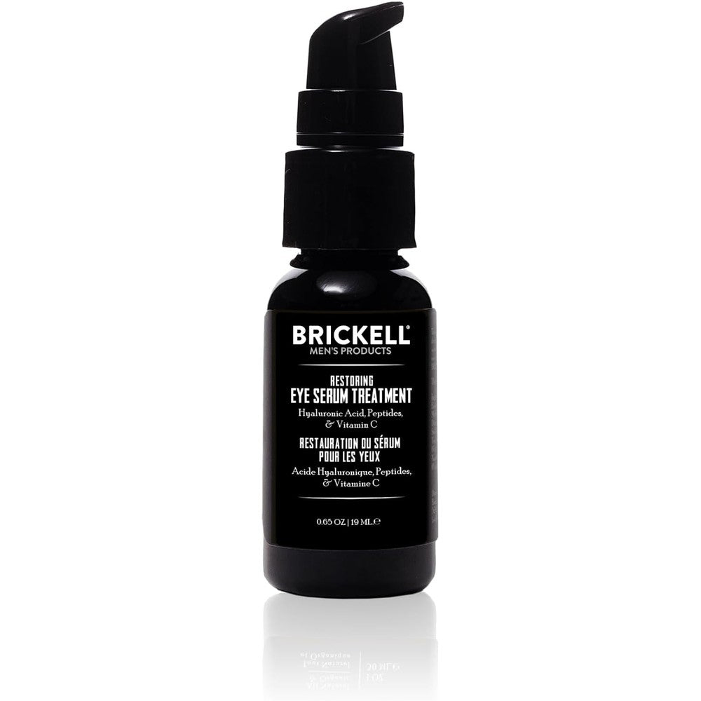 Brickell Men's Dark Circle Under Eye Treatment Serum bottle front view