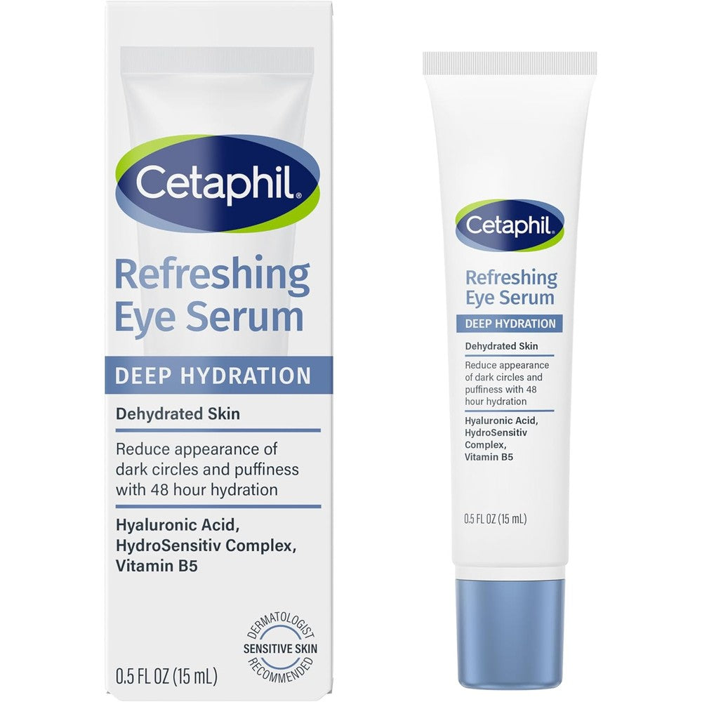 Cetaphil Deep Hydration Refreshing Under Eye Serum front view on a clean background