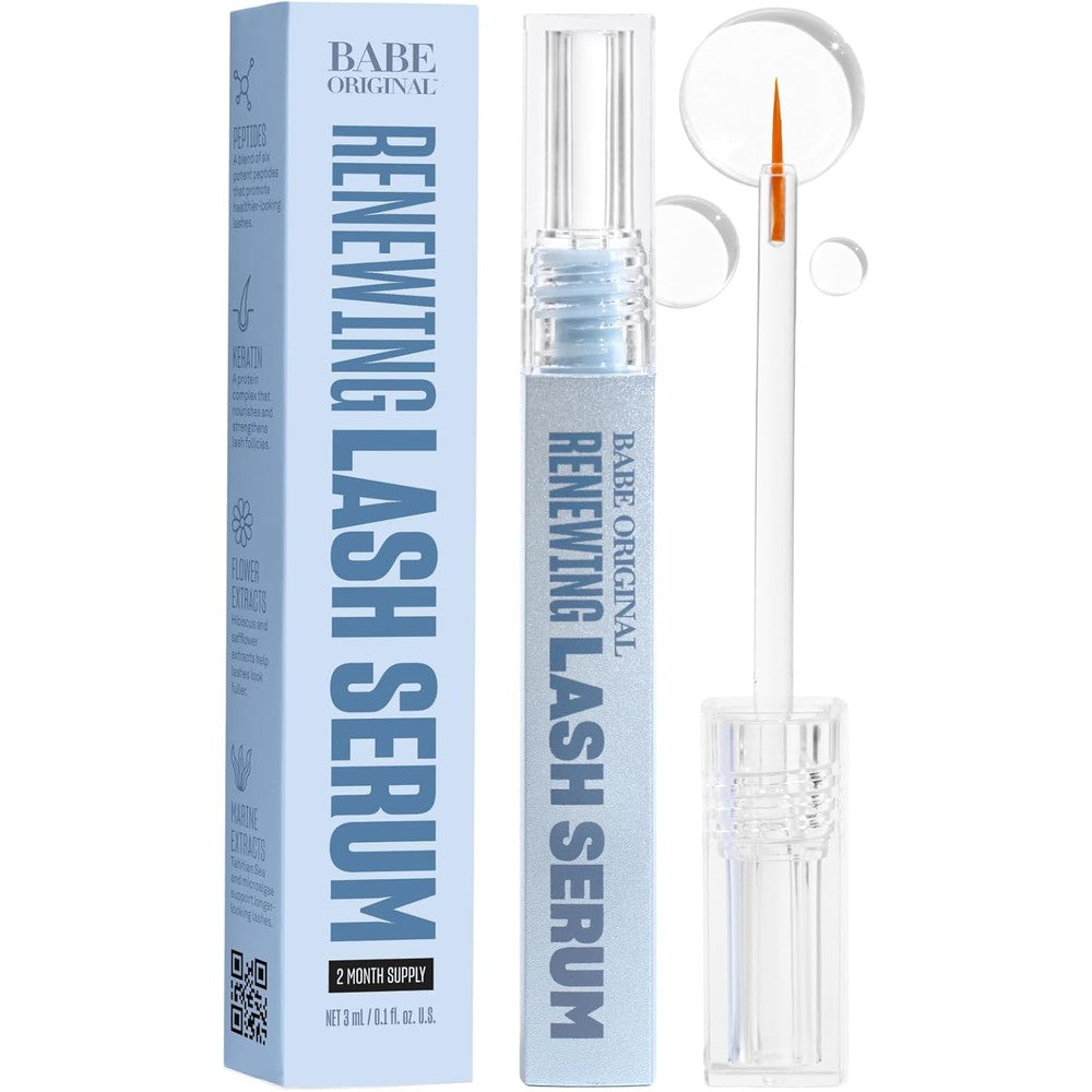 Babe Original Renewing Lash Serum packaging front view