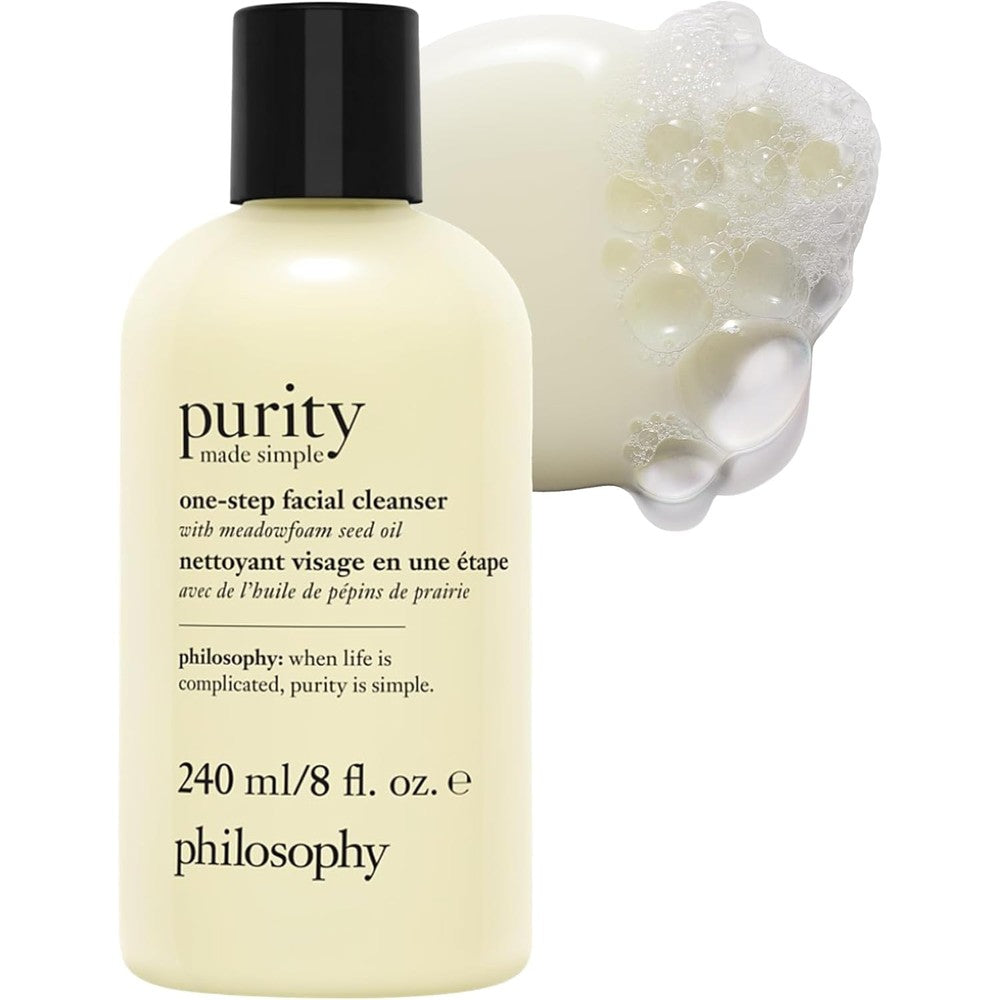 Philosophy Purity Made Simple facial cleanser front bottle view
