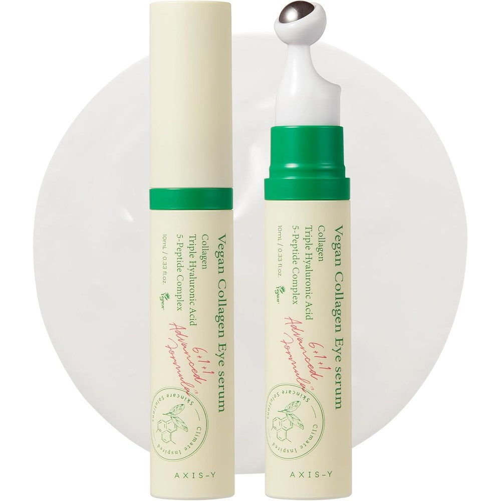 Axis-Y Vegan Collagen Eye Serum front view for eye care