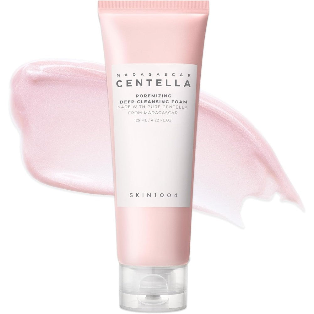 SKIN1004 Madagascar Centella Poremizing Deep Cleansing Foam front packaging view.
