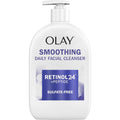 Olay Smoothing Daily Facial Cleanser front view bottle packaging