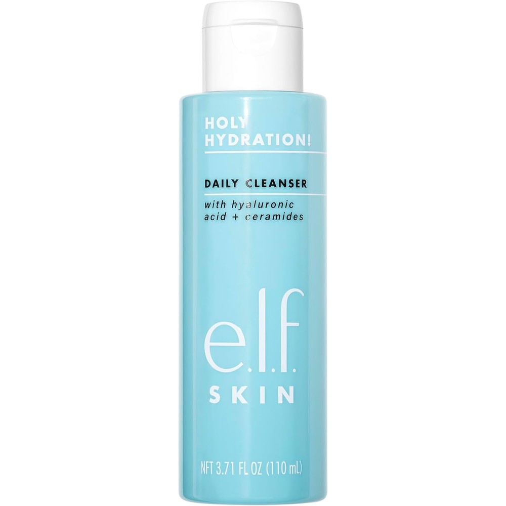 e.l.f. SKIN Holy Hydration Daily Cleanser front view hydrating face wash