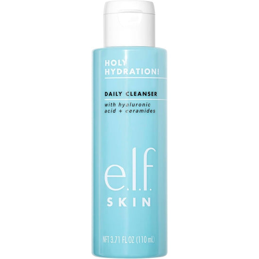 e.l.f. SKIN Holy Hydration Daily Cleanser front view hydrating face wash